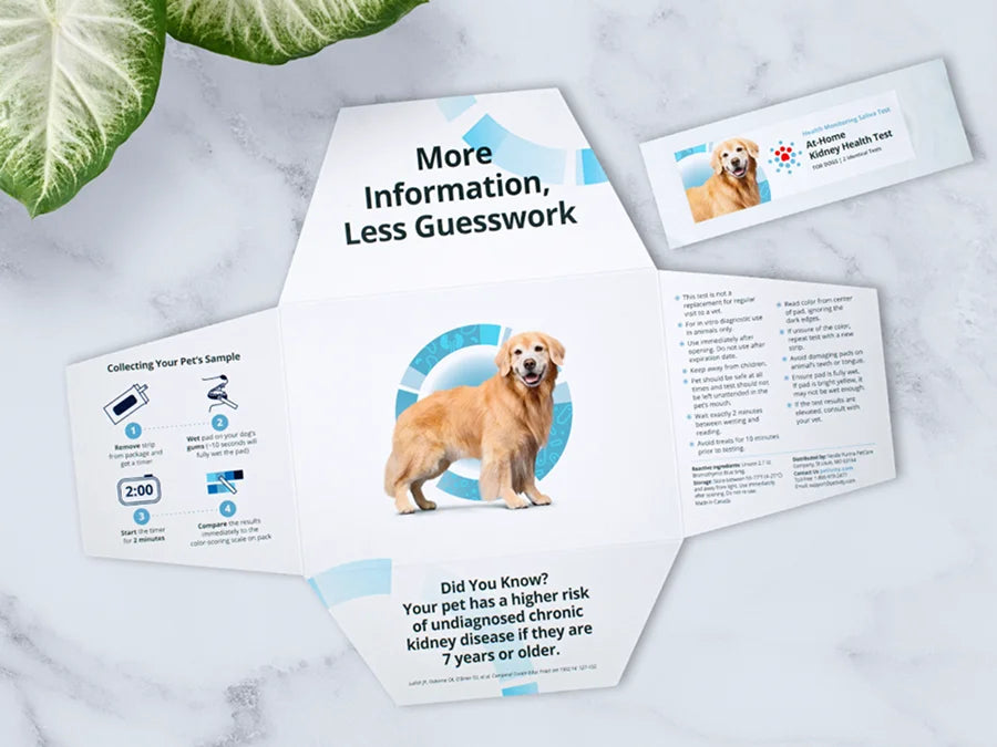 Petivity At-Home Kidney Health Test for Dogs - 1CT