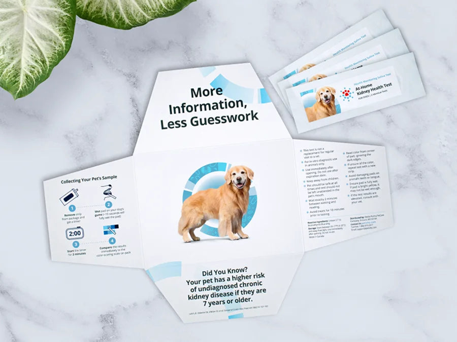 Petivity At-Home Kidney Health Test for Dogs - 3CT