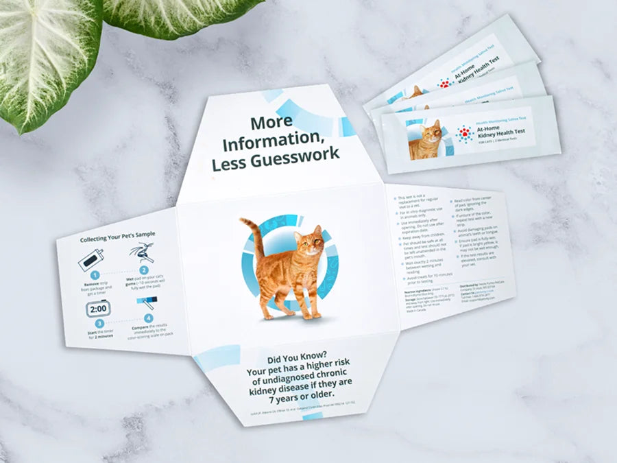 Petivity At-Home Kidney Health Test for Cats - 3CT