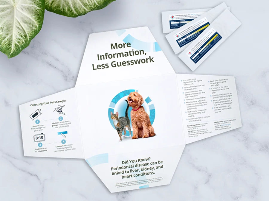At-Home Oral Health Test for Cats & Dogs - 3CT