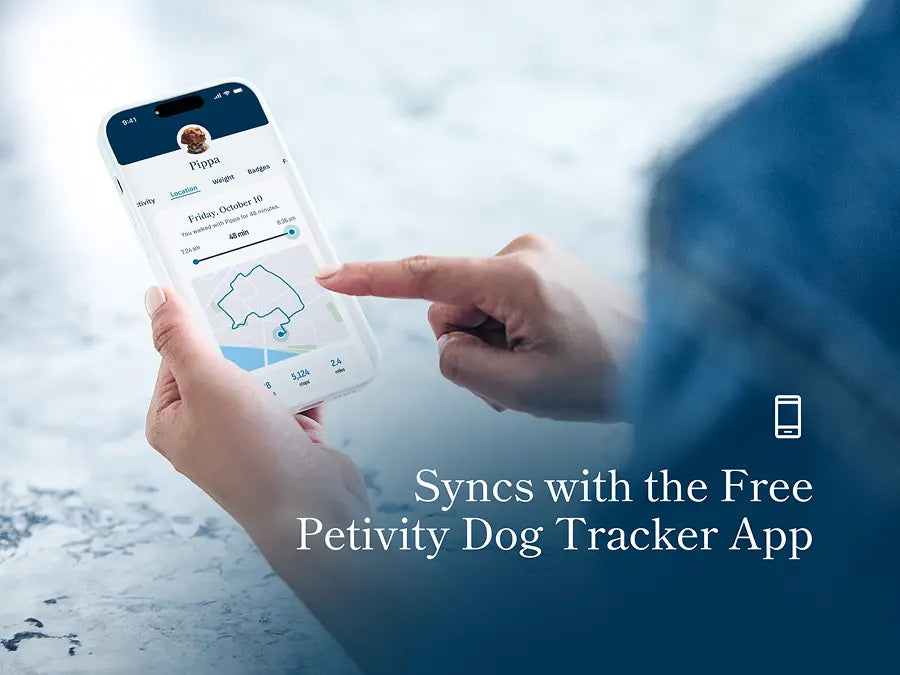 Petivity Smart GPS + Activity Tracker for Dogs