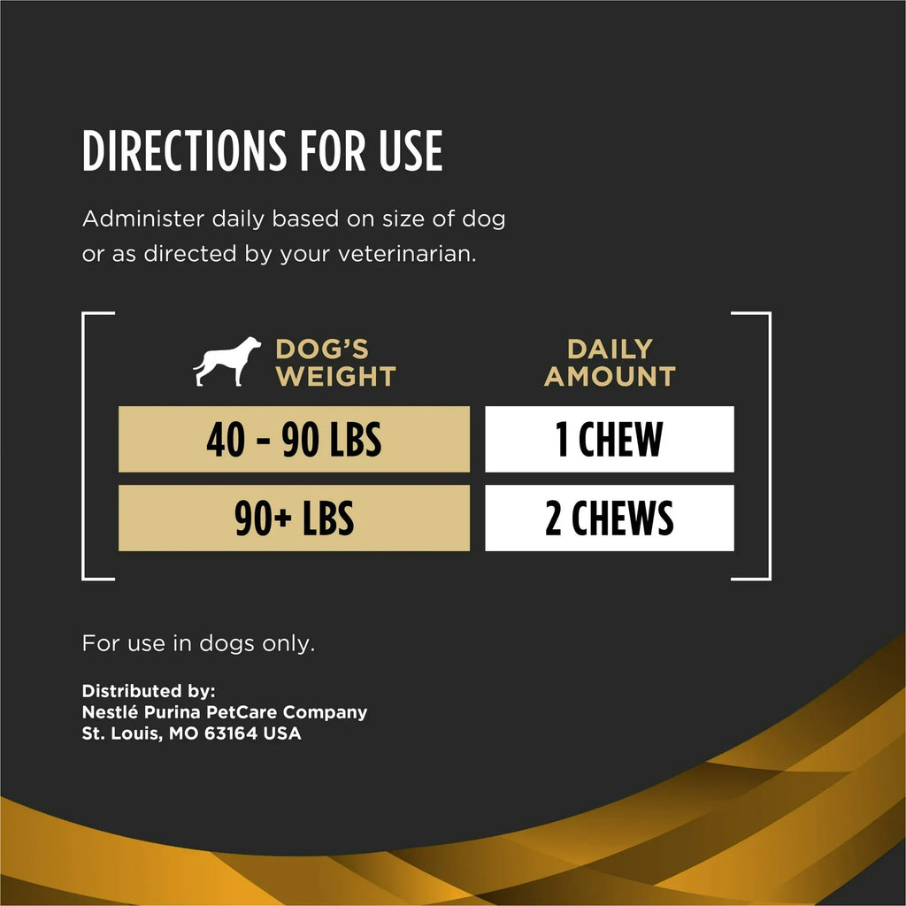 Purina Pro Plan Veterinary Joint Care Joint Supplement for Large Breed Dogs Hip and Joint Supplement